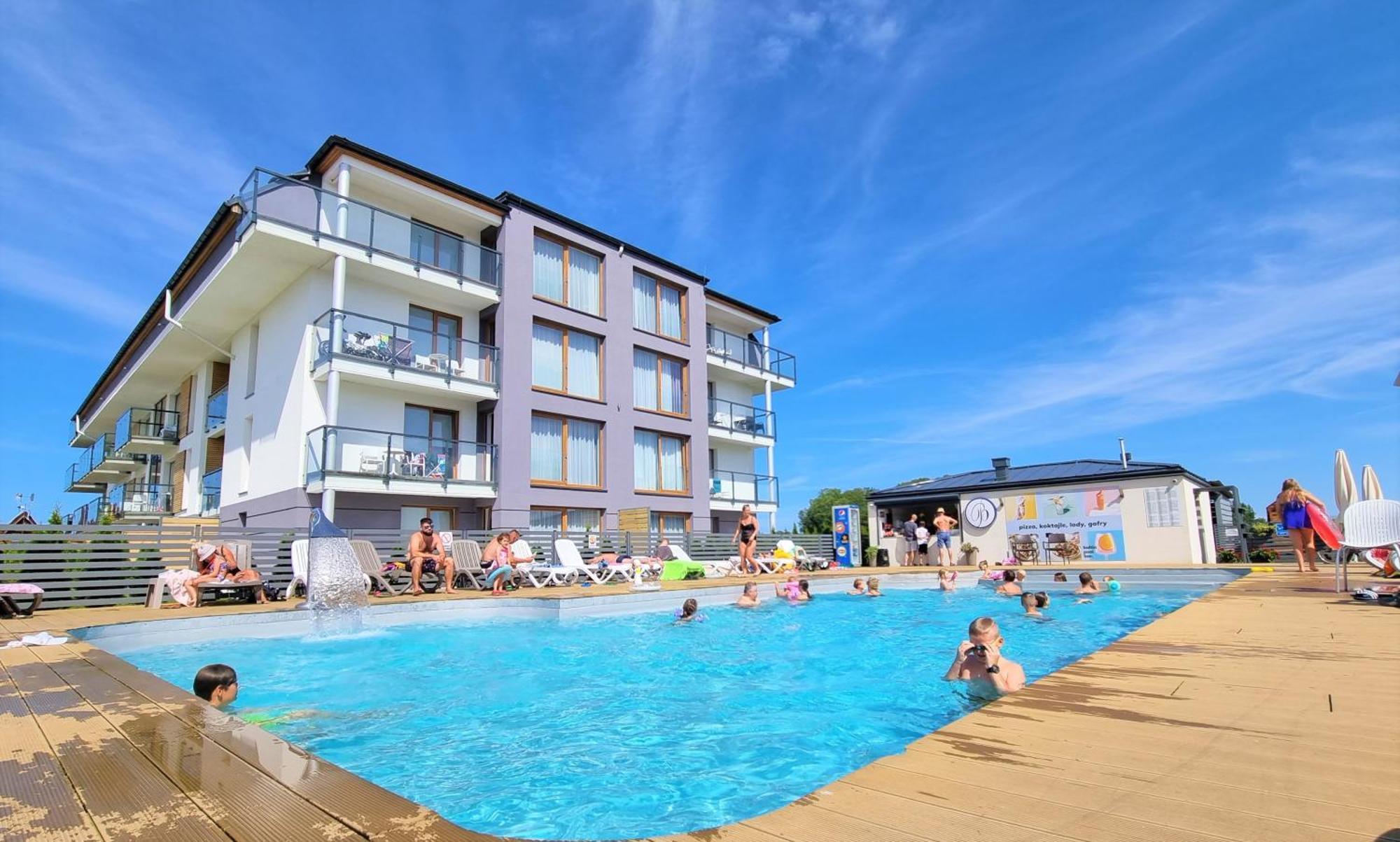 Apartament "Blu10" Z Basenem Сарбиново Экстерьер фото